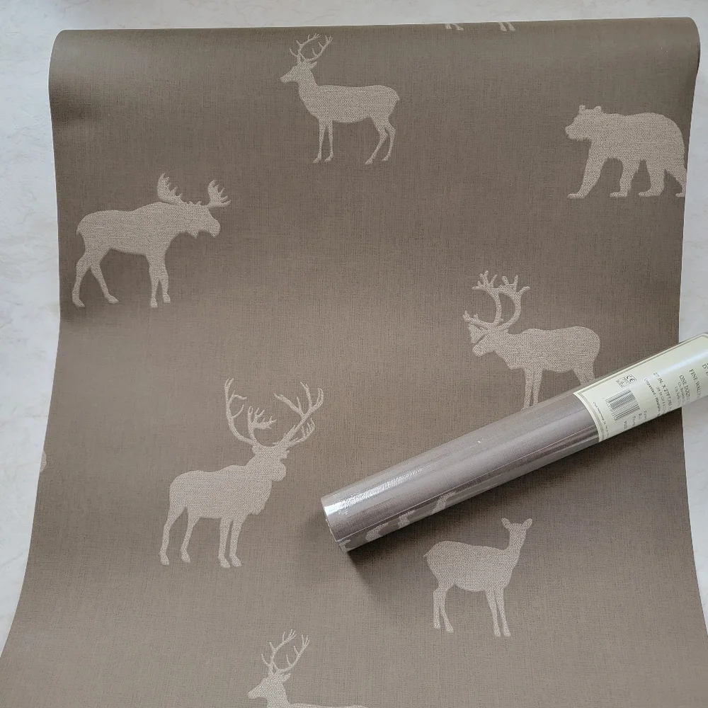 Wallpaper Wildlife Cabin Lodge